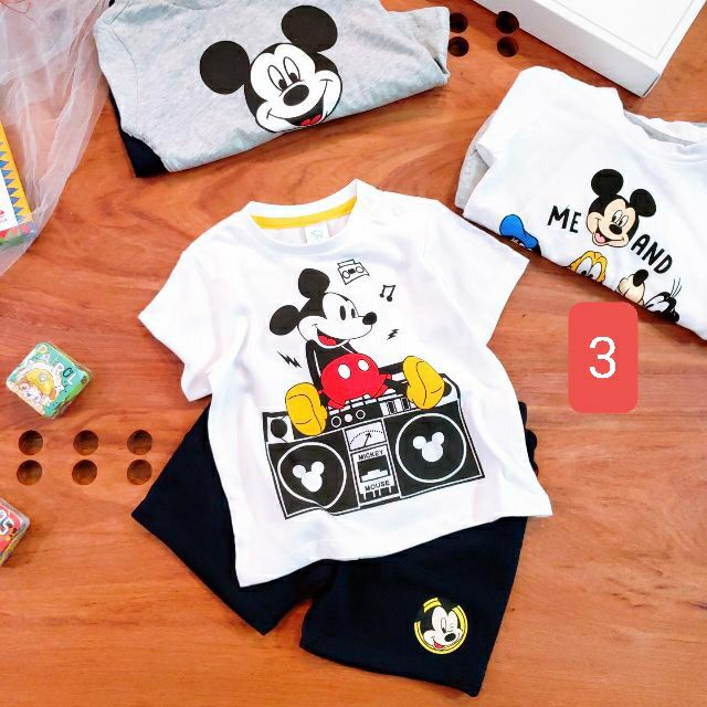 Set Micky Baby Club xuất xịn bé trai