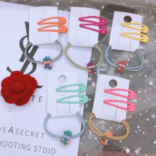 SET 3 CHI TIẾT KẸP BẤM TÓC VÀ CỘT TÓC