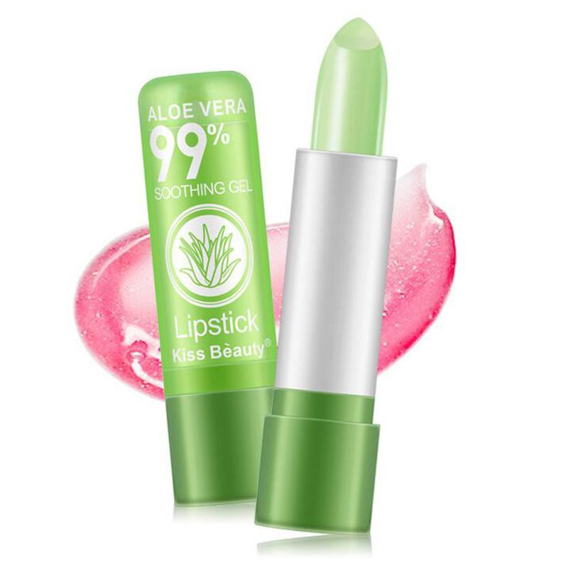 Son môi chiết xuất lô hội dưỡng ẩm thay đổi màu sắc trang điểm tự nhiên | BigBuy360 - bigbuy360.vn