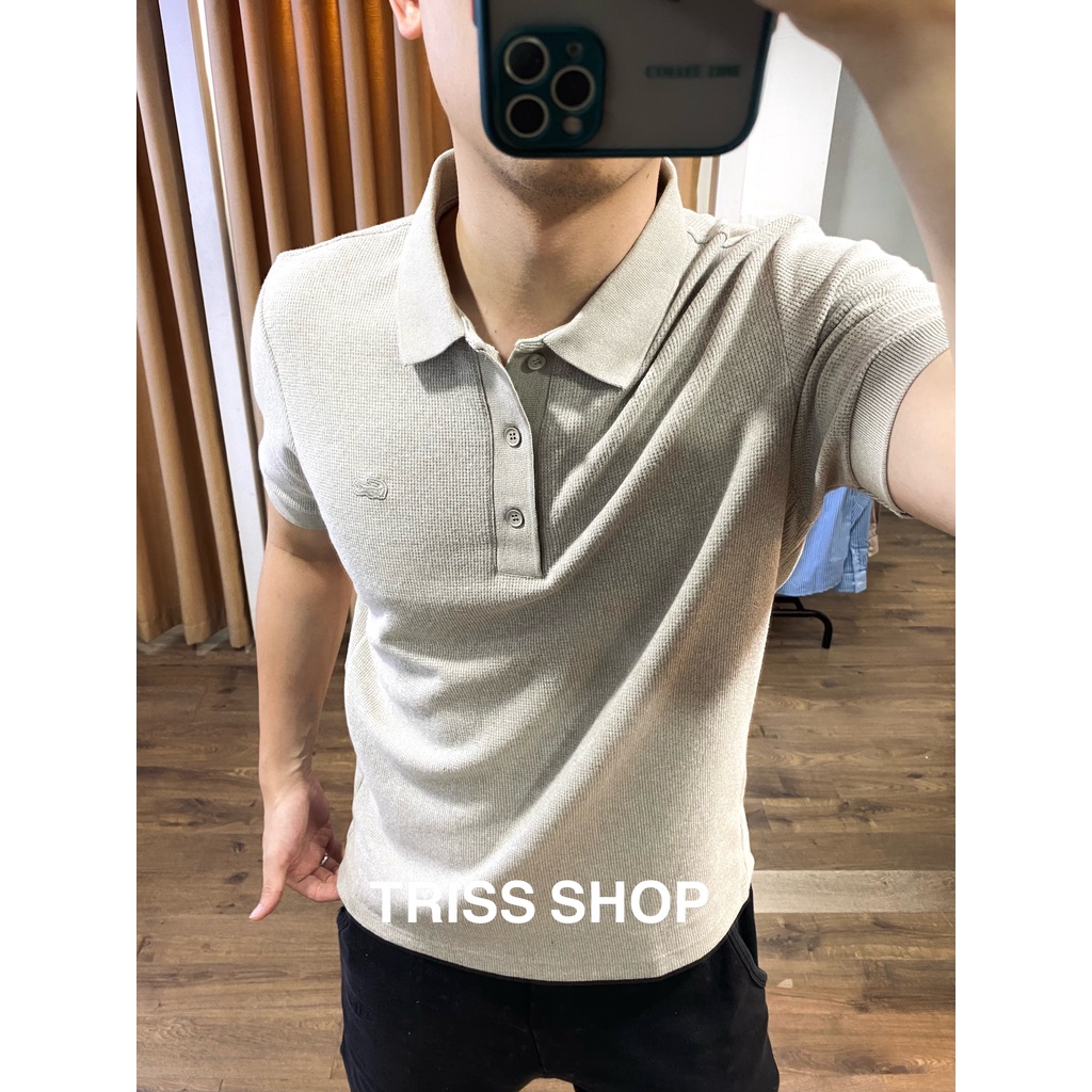 Áo Polo Nam LCST Cá Cùng Màu 8 Form Slimfit
