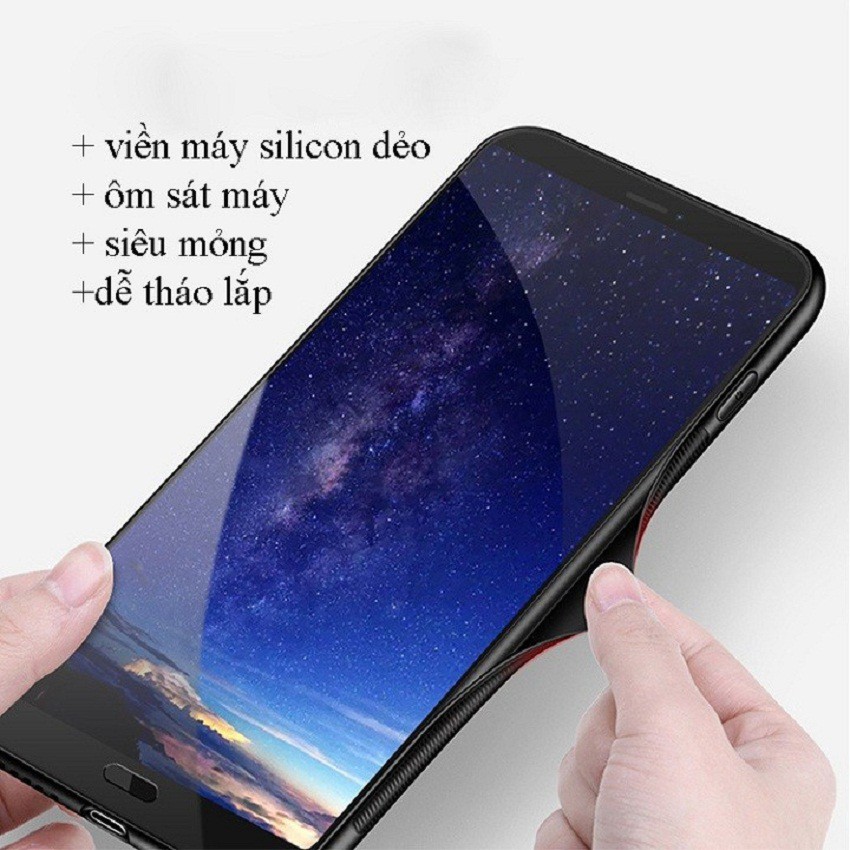 Ốp lưng K3, FREE SHIP  ốp lưng kính cường lực oppo k3 in hình 3D mặt kính 9H bền đẹp Aha Case