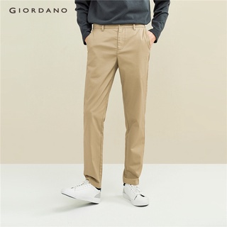 Quần Dài Giordano 01111110 Lưng Cao Trung Bình Màu Trơn Thời Trang Cho Nam