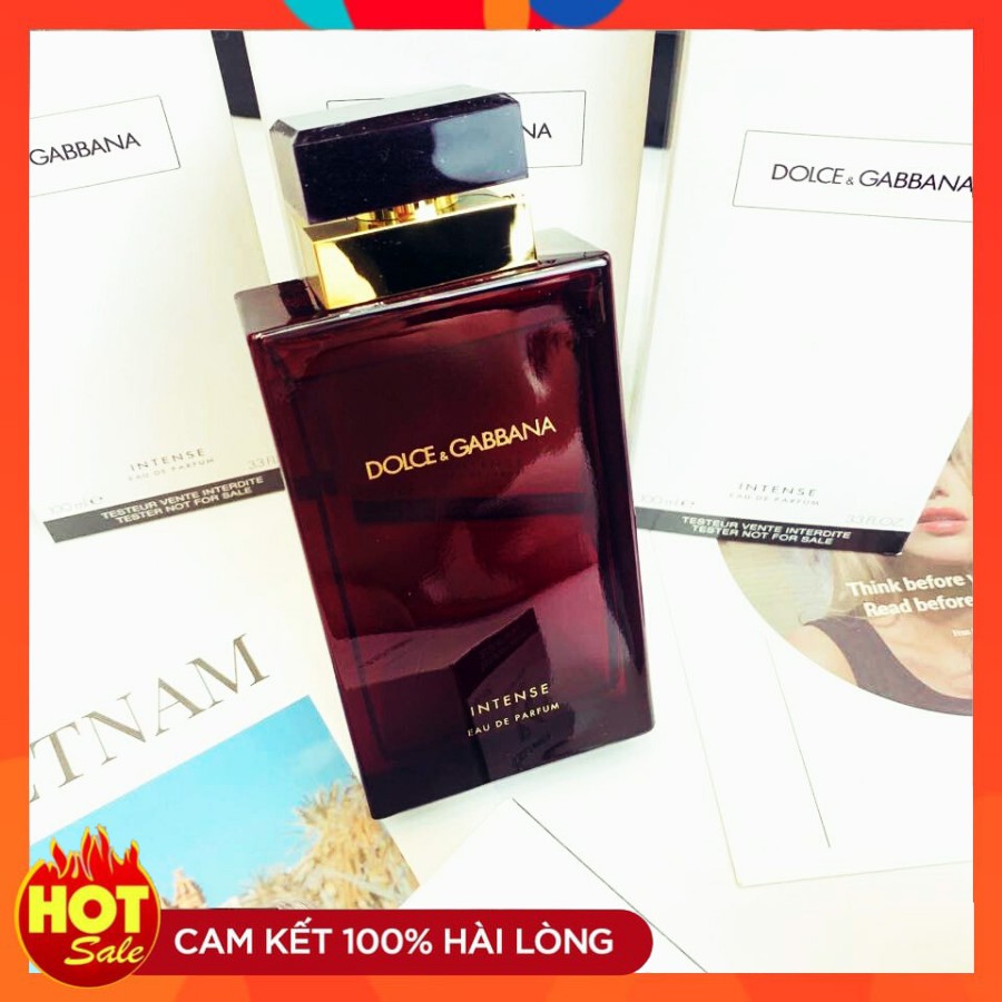 Nước Hoa Nữ Thơm Lâu DoIce Gabbana Intense 100ml Hương Vani Sang Trọng, Lưu Hương 8h - Xịt Là Mê