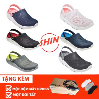 Dép cross Bít Đầu Nhiều Màu 💖FREESHIP💖dép cross literide hottrend chất liệu nhựa PVC LTRS04 (Hồng Vân Shop)