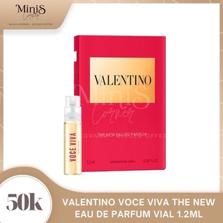 Vial nước hoa valentino voce viva the new eau de parfum edp 1.2ml