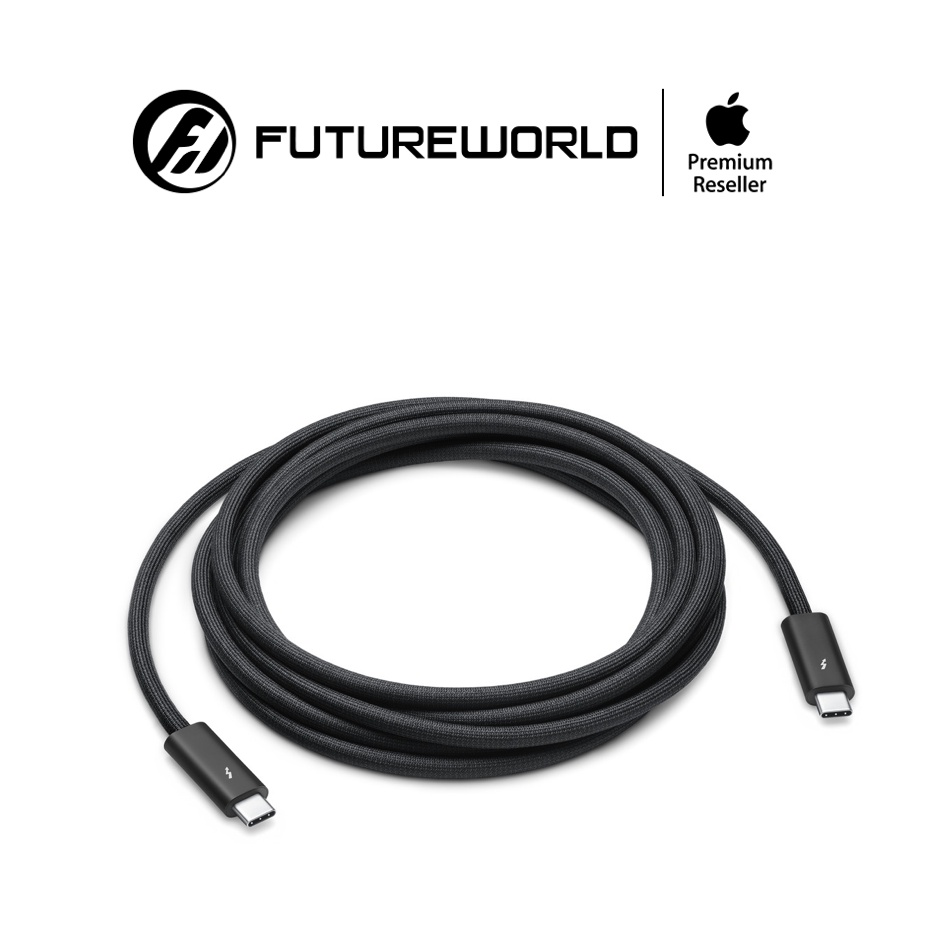 [Trả góp 0%] Apple Thunderbolt 4 Pro Cable (3M)(MWP02ZA/A)- Hàng Chính Hãng [Futureworld- APR]