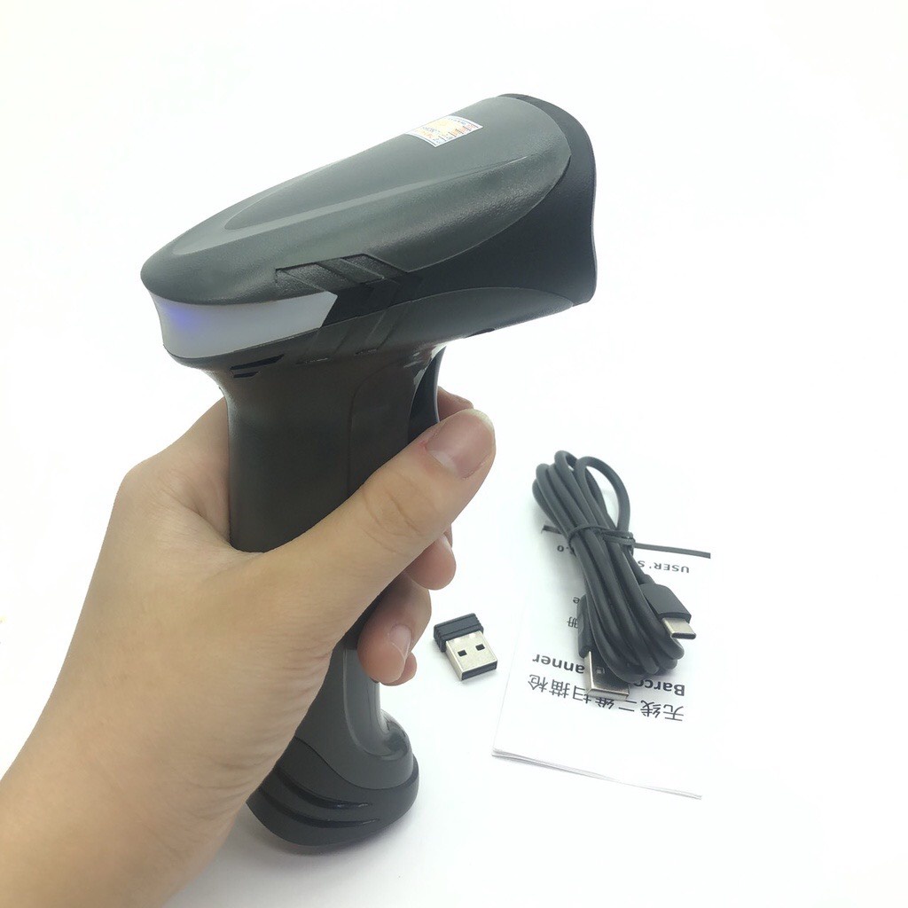 Máy quét không dây Bluetooth 2D JRHC kết nối điện thoại và máy tính