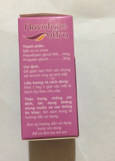 NƯỚC MẮT NHÂN TẠO NOVOTANE