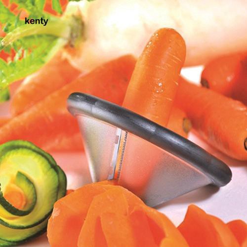 Dụng cụ gọt xoắn ốc cà rốt / dưa leo tạo hình hoa trang trí món ăn