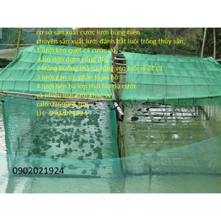 Lồng Nuôi Thả Ốc, Ếch, 4 x 2 x 1 Cua Cá Từ Nhỏ Tới To, Lưới Thái Lan Chuyên cung cấp tráng nuôi ốc ,ếch , cá vvv Chất