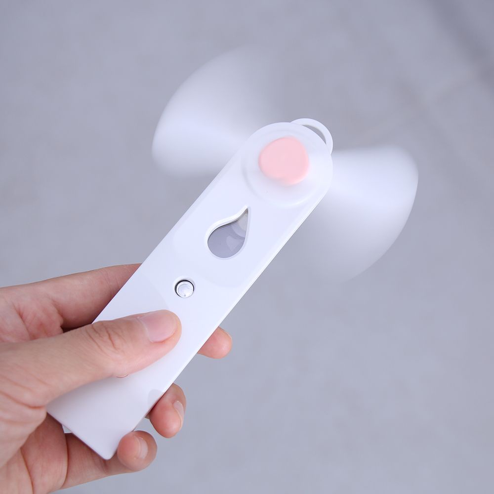 Quạt phun sương nano mini cầm tay tạo độ ẩm không khí không gây tiếng ồn nhiều chế độ