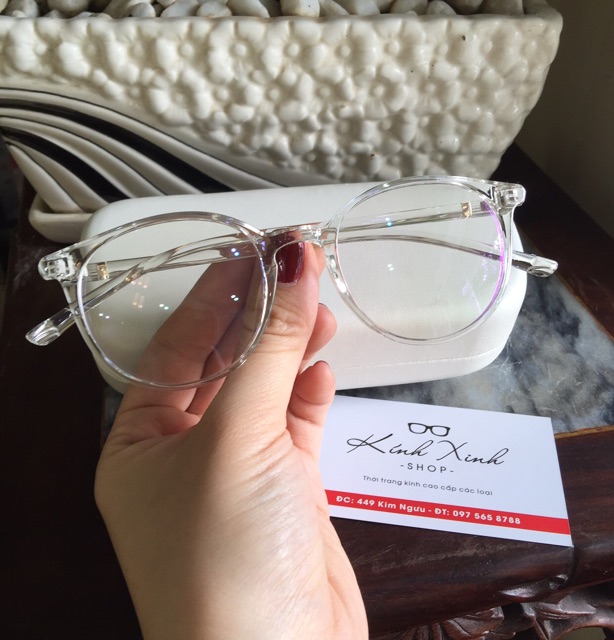 Kính Mắt tròn Gọng nhựa siêu dẻo Hàn Quốc - GSD203
