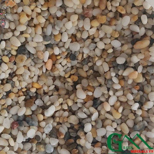 Sỏi tự nhiên nhiều màu, 200g, làm decor, lót bể cá, làm mô hình, sử dụng rất phố biến