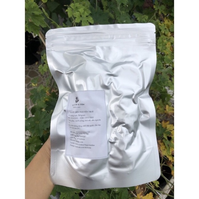 Hồng chén sấy dẻo nguyên trái túi 500g (ảnh thật)