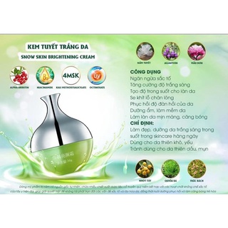 Kem Tuyết trắng dimanlaier