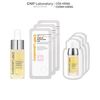  [HB Gift] Combo Tinh chất keo ong CNP Laboratory và Kem chống nắng nâng tông Gimmick