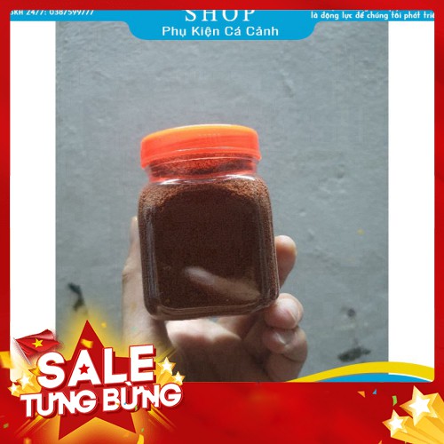 Thức ăn cho cá ❤️FREESHIP❤️ Thức ăn cho cá cám inve 5/8 cho cá bảy màu, Betta, bình tích hộp 100g