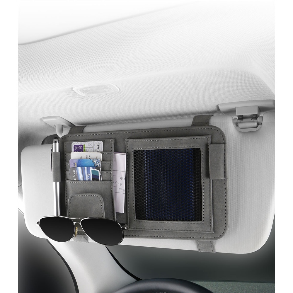 Hộp đựng thẻ che nắng ô tô Túi đựng hóa đơn ô tô Túi đựng kính ô tô Túi đựng đồ đa năng Túi đựng thẻ da Túi đựng đồ phụ kiện ô tô