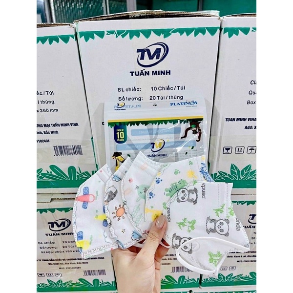 Khẩu trang N99 Tuấn Minh (Gói 10 cái)