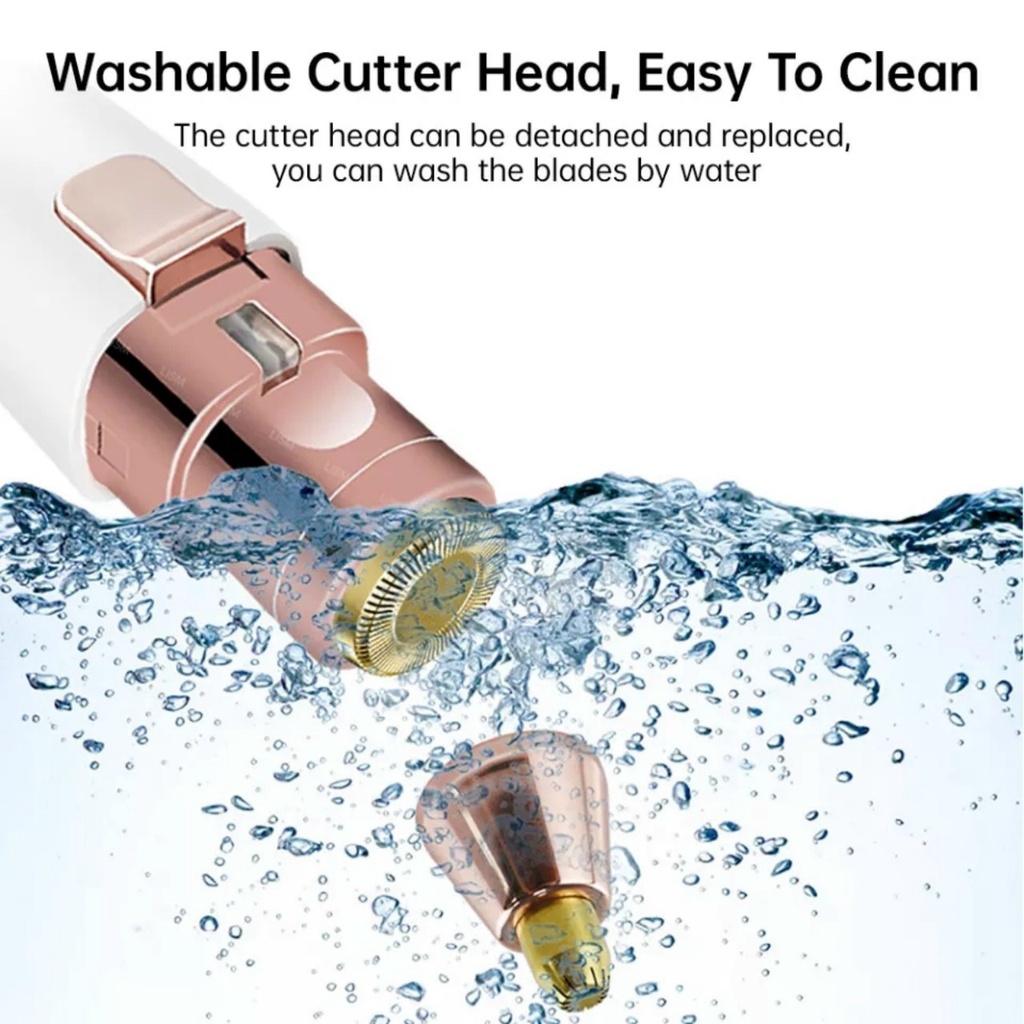 Máy Cạo Lông Mày 2in1 Máy Cạo Râu Cắt Tỉa Lông Bikini Thẩm Mỹ, Bút Tỉa Lông Mày, Cắt Tỉa Lông Toàn Thân Cho Nam Và Nữ