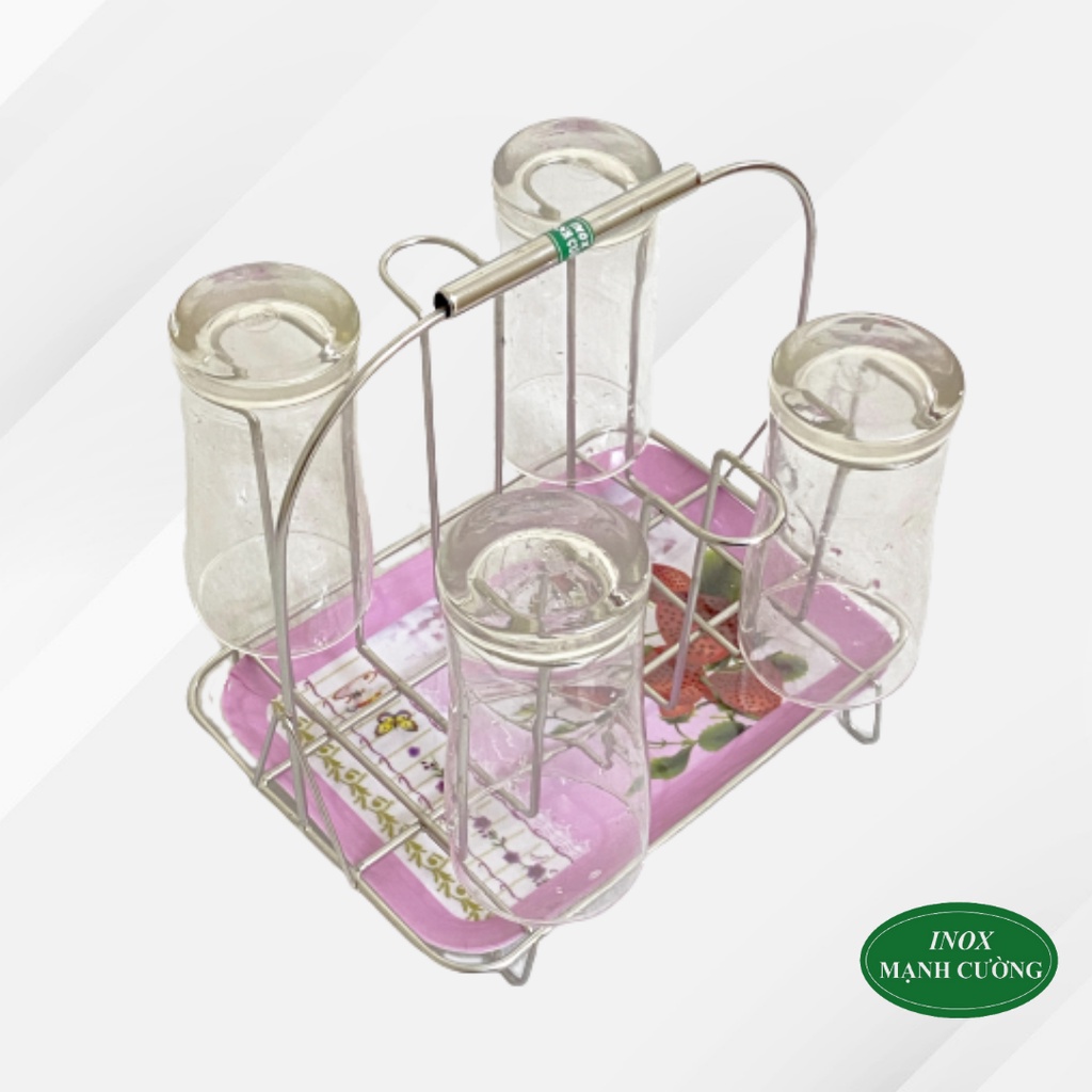 Khay úp cốc inox cao cấp chống gỉ