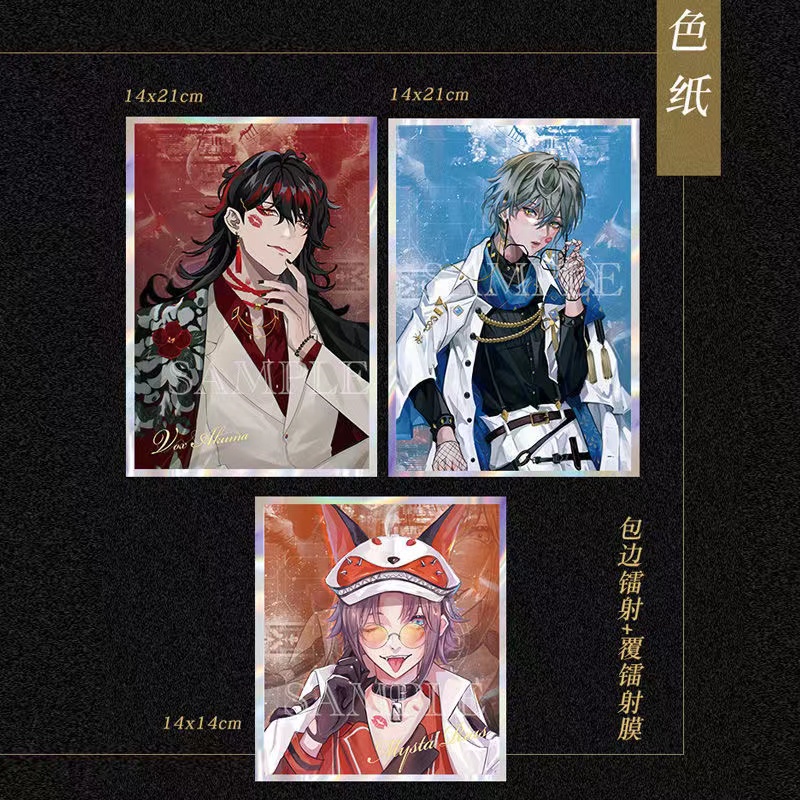 Bảng Hiệu Bằng Giấy Màu laser Hai Màu Cầu Vồng luxiem merchandise club vox mysta Ikea