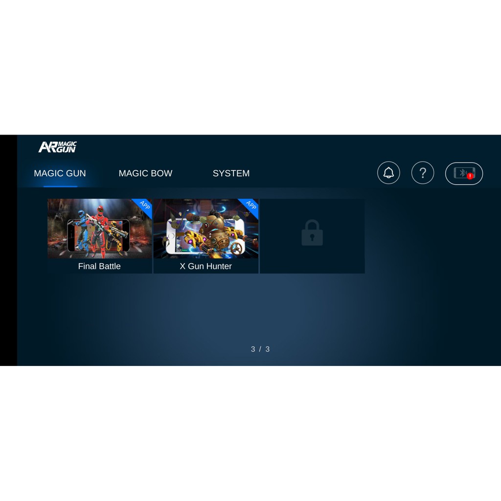 Súng chơi game thực tế ảo AR cho điện thoại android và ios