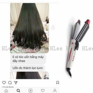 Lược nova 3in 1 có nút chỉnh nhiệt
