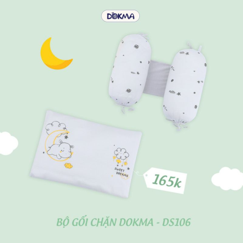 Bộ gối chặn bông Dokma DS106