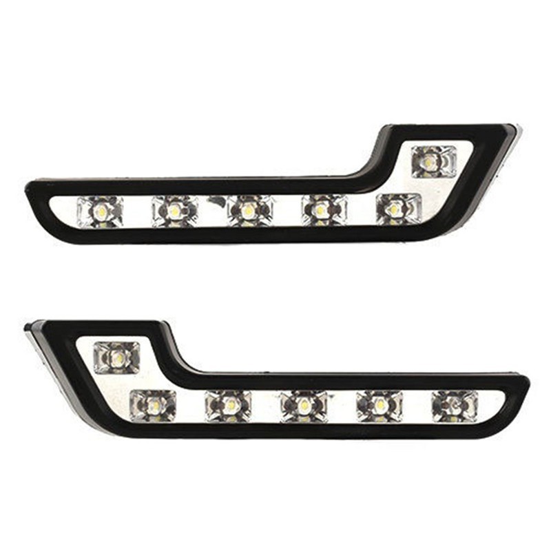 Đèn chạy xe hơi ban ngày phá sương mù 6 LED 12V tiện lợi