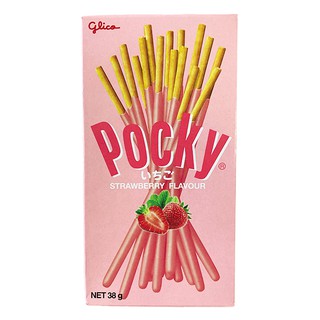 Bánh Snack Pocky Glico vị dâu 38g