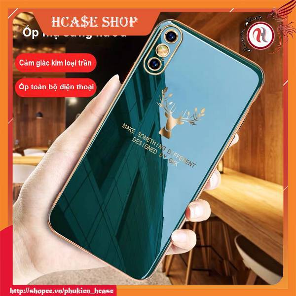 Ốp Iphone viền MẠ VÀNG BẢO VỆ CAM dẻo bóng full case 6/6s/6-6s-plus/7/8/7plus/8plus/X/Xs/XSmax/11/11 Promax-H Case