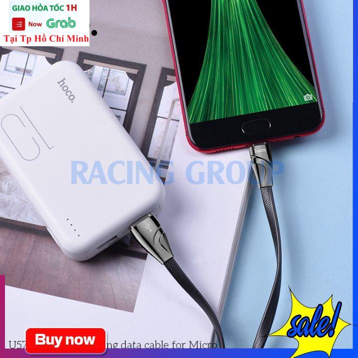 [Dài 1.2m] Cáp Sạc Nhanh Hoco U57 Nhựa TPE Rất Bền - MicroUSB/TypeC - Bảo Hành 12 Tháng