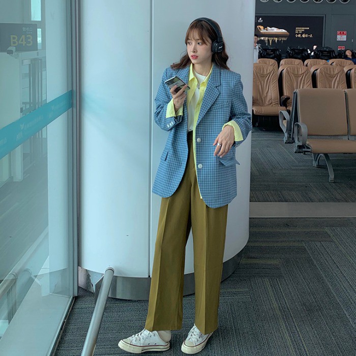 (Hàng Đẹp)Ảnh thật 4 hình cuối-HC283.Áo blazer oversize chic suit Hàn Quốc | BigBuy360 - bigbuy360.vn