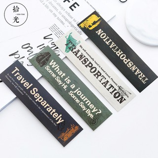 Bộ 30 bookmark đánh dấu trang Travel