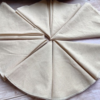 Vải lót xửng hấp bánh bao, đồ xôi, ủ xôi 100% sợi cotton không tẩy trắng