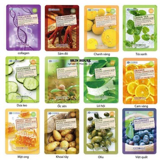 Mặt Nạ Giấy 3D Foodaholic Natural Essence Mask
