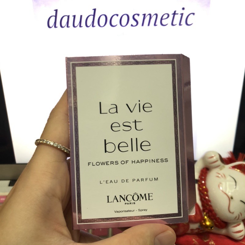 [ vial ] Nước hoa Lancome La Vie Est Belle EDP - Flowers Of Happiness - Intensement - En Rose 1.5ml