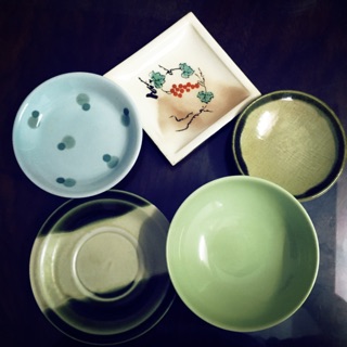 Set bộ bát đĩa gốm sứ Nhật ăn dặm cho bé