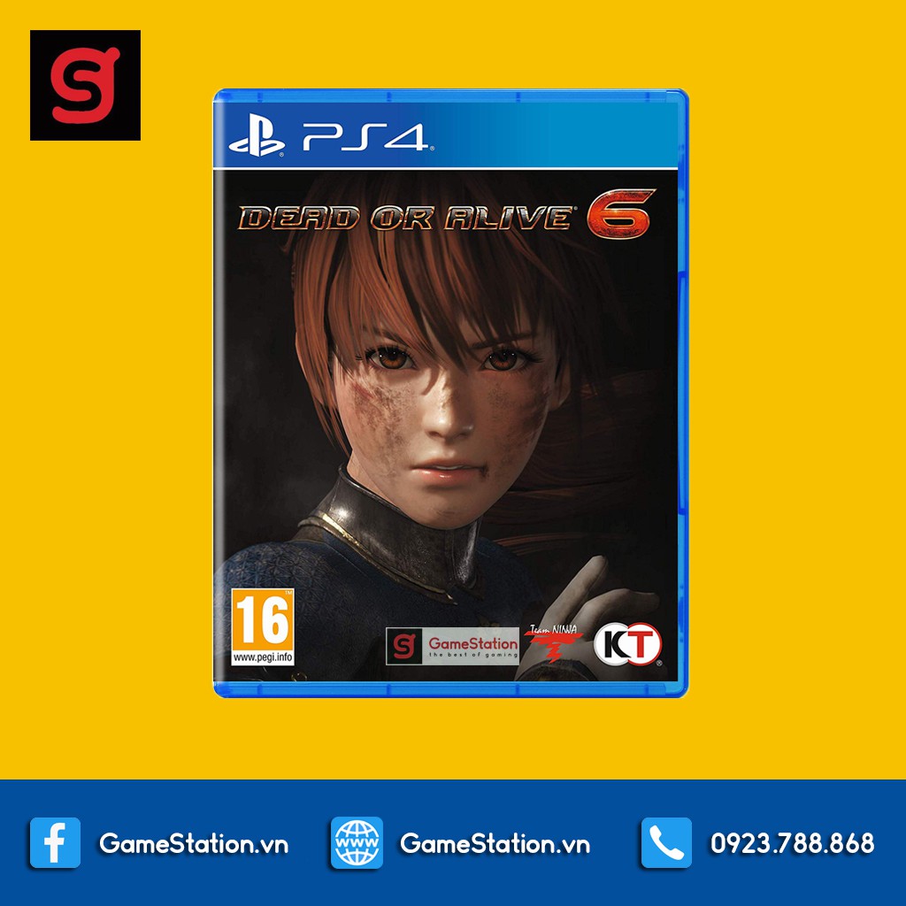 [Mã SKAMCLU9 giảm 10% đơn 100K] [Freeship toàn quốc từ 50k] Đĩa PS4 Mới: Dead Or Alive 6 - hệ EU