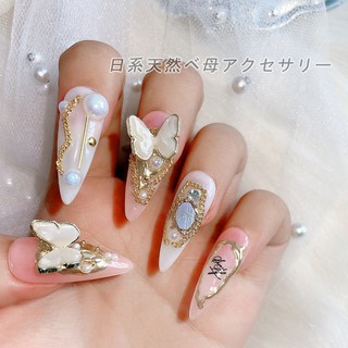 Charm bướm đá trang trí móng loại mới cao cấp