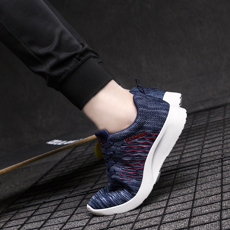 GiàyThể Thao Giày Sneaker Nam Đẹp 2022 Đế Cao Su Chống Trơn Vải thoáng khí khử mùi hd34