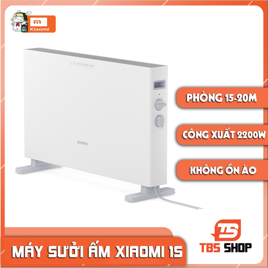 Máy sưởi Xiaomi SmartMI 1s 2200w Quốc tế - Phiên bản kết nối APP[ BẢN QUỐC TẾ ]