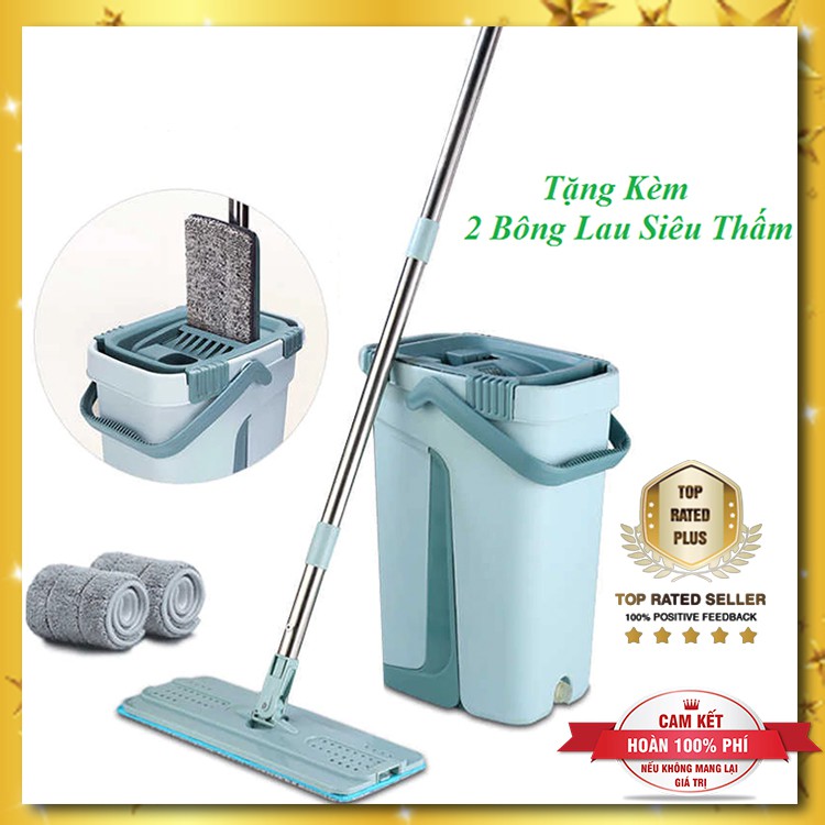 Chổi Lau Nhà FREESHIPCây Lau Nhà Tự Vắt -  Đồ Gia Dụng Thông Minh