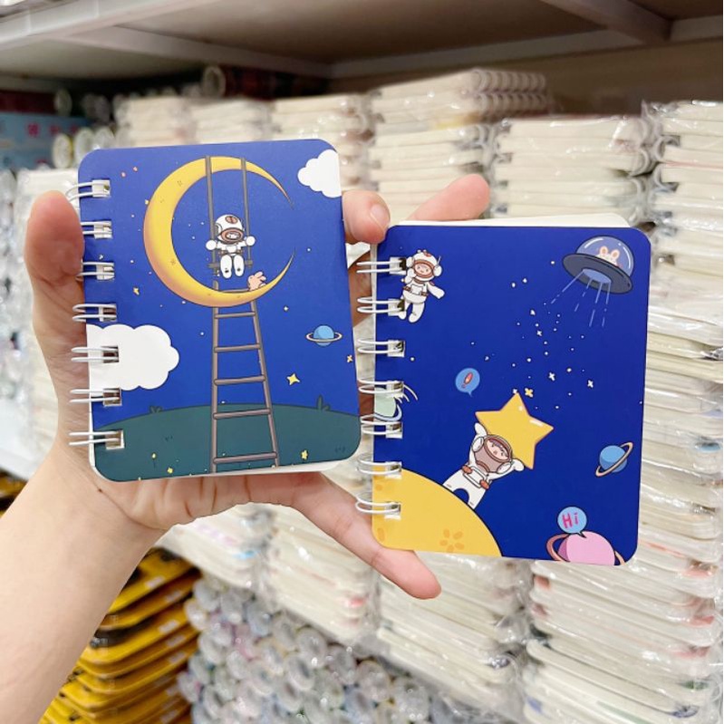 Sổ tay mini A7 nhiều hình