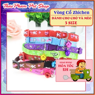 Vòng cổ zhichen cho mèo 3 size