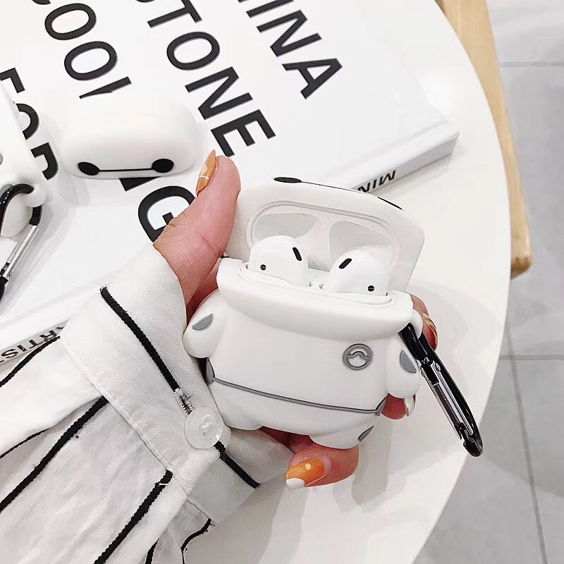 Case airpods BAYMAX ️- Vỏ bao airpod 1-2/Pro silicon đựng tai nghe không dây