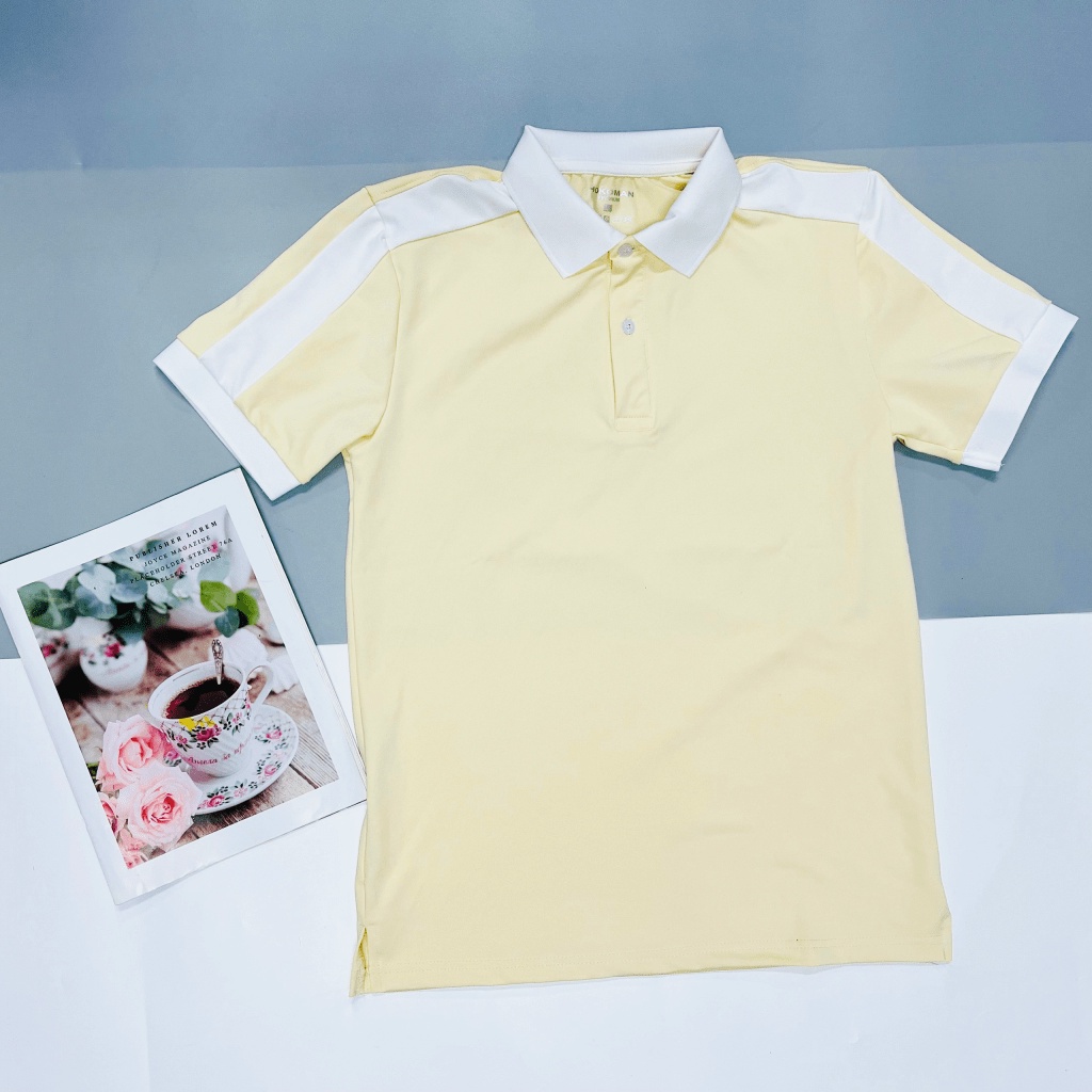 (HCM) ÁO THUN POLO TAY NGẮN THỜI TRANG HÀN QUỐC SIÊU HOT , CỔ BẺ CỰC XỊN KME STORE