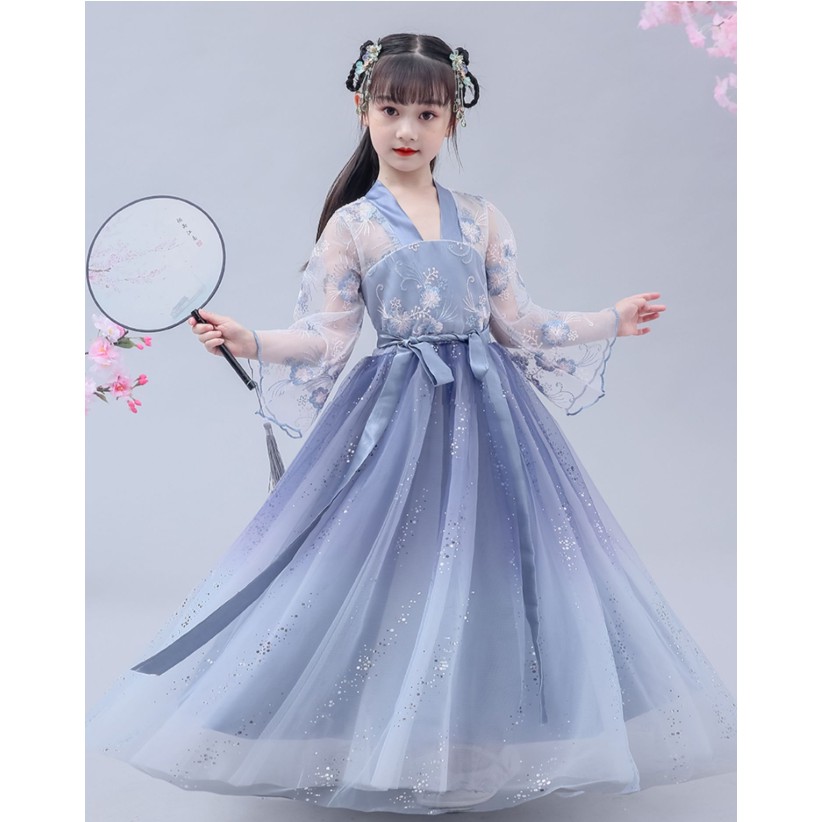Hán Phục Cách Tân cho bé gái (hàng sẵn)