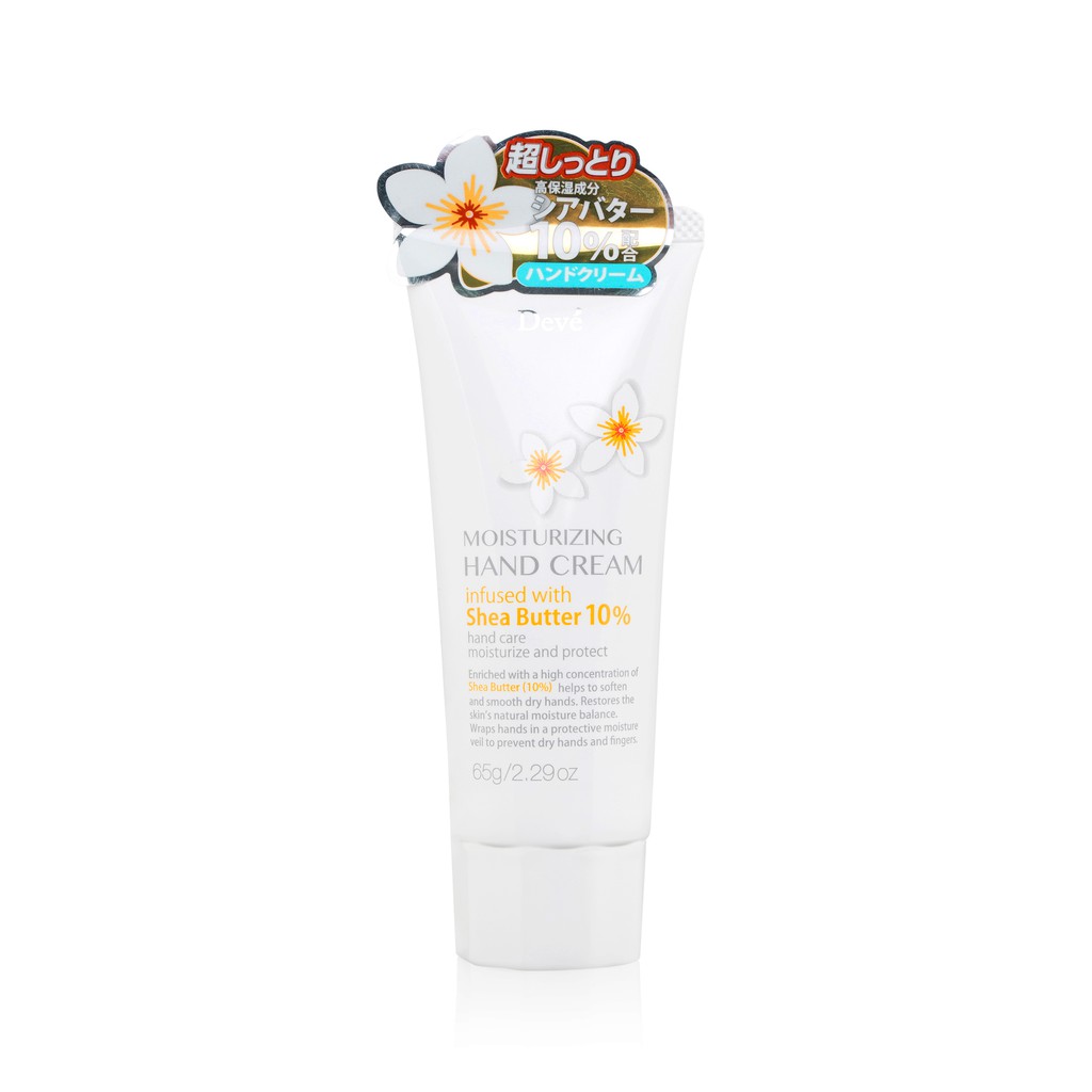 Kem dưỡng da tay tinh chất bơ hạt mỡ Deve Moisturizing Hand Cream Shea Butter 65g